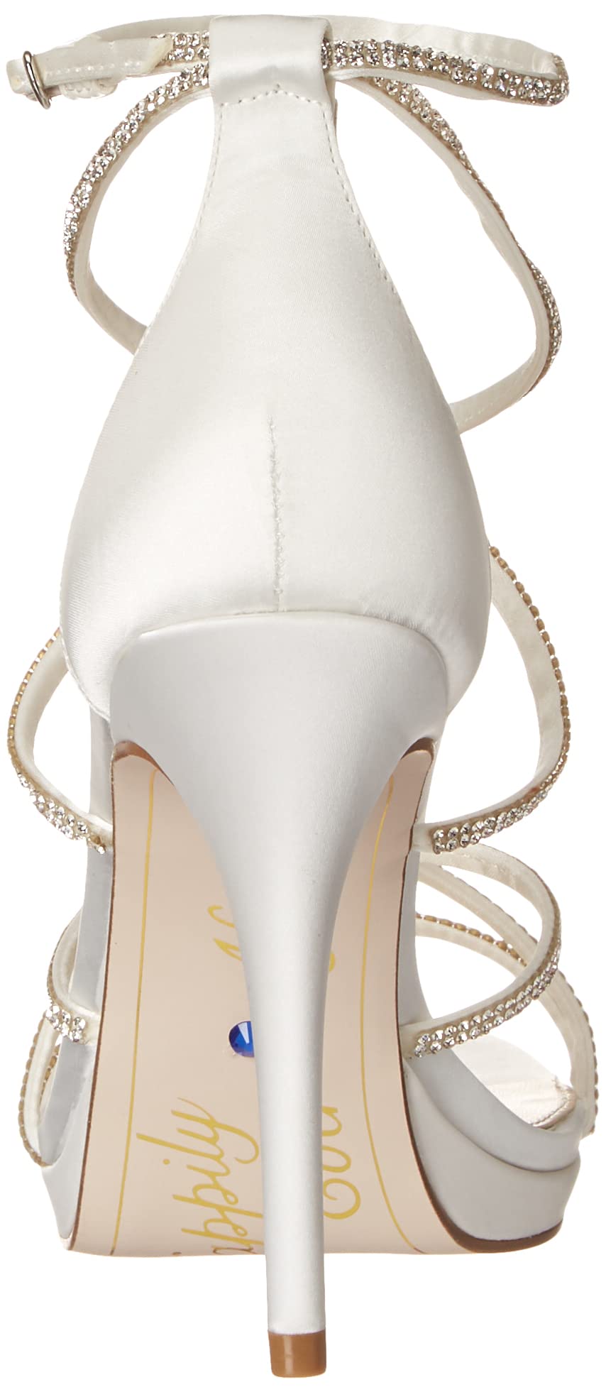 Jessica Simpson Women's Jaeya Rhinestone Strappy Dress Sandals | Elegant Heels for Weddings, Parties & Evening Events