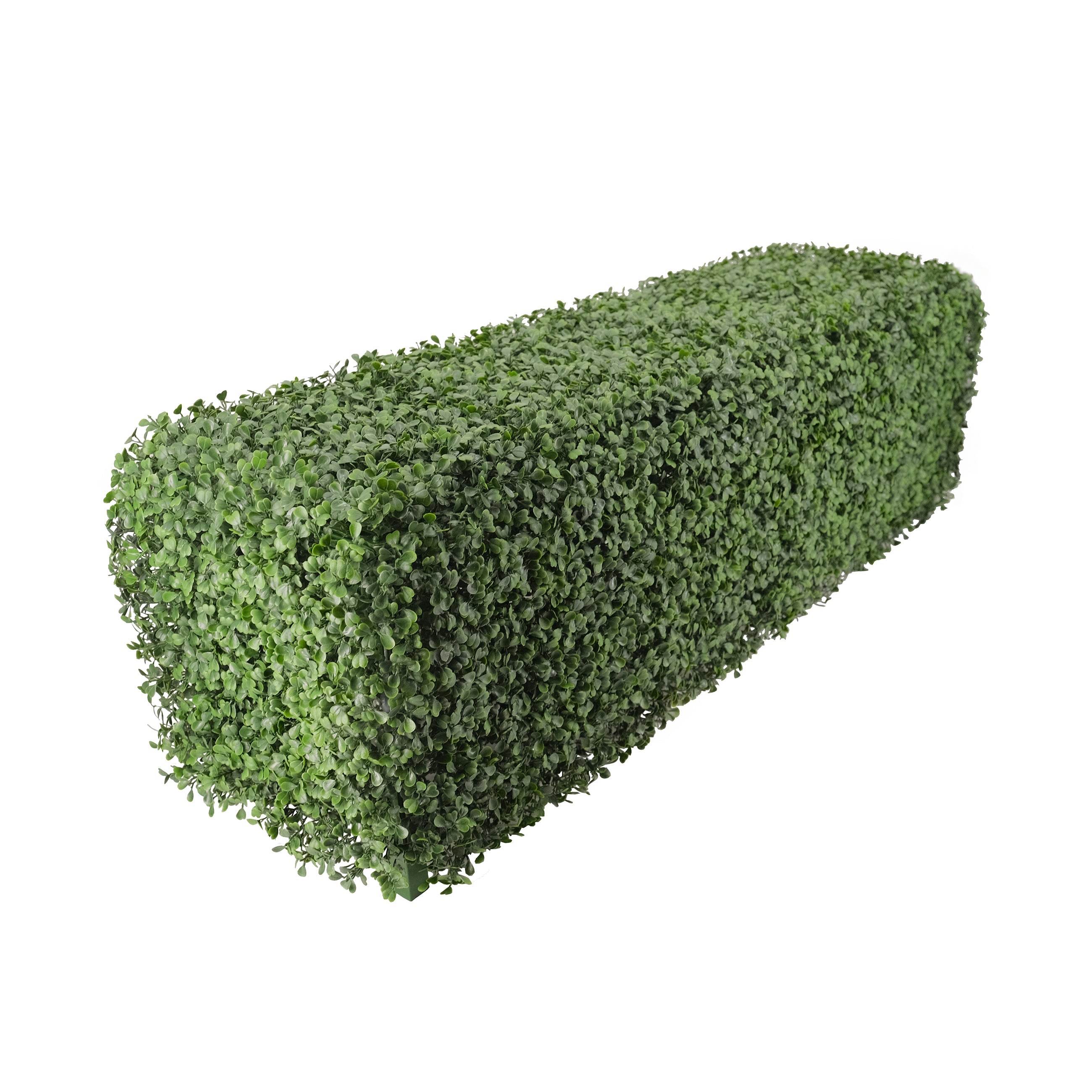 Freestanding Artificial Hedge - English Boxwood (Buxus) 25x100x25cm - Privacy Screen for Patio, Garden & Balcony Decor