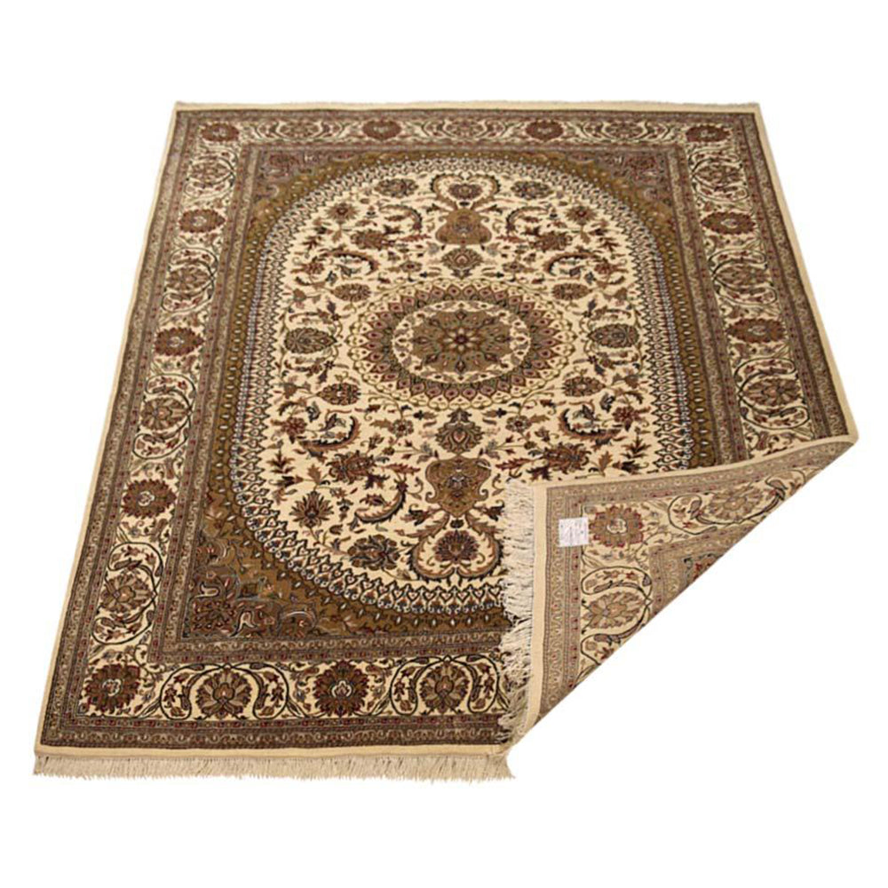 Handmade Heirloom Persian Rug - Premium Hand-Knotted Wool Carpet for Living Room, Bedroom & Dining Area - Traditional Oriental Design for Home Decor