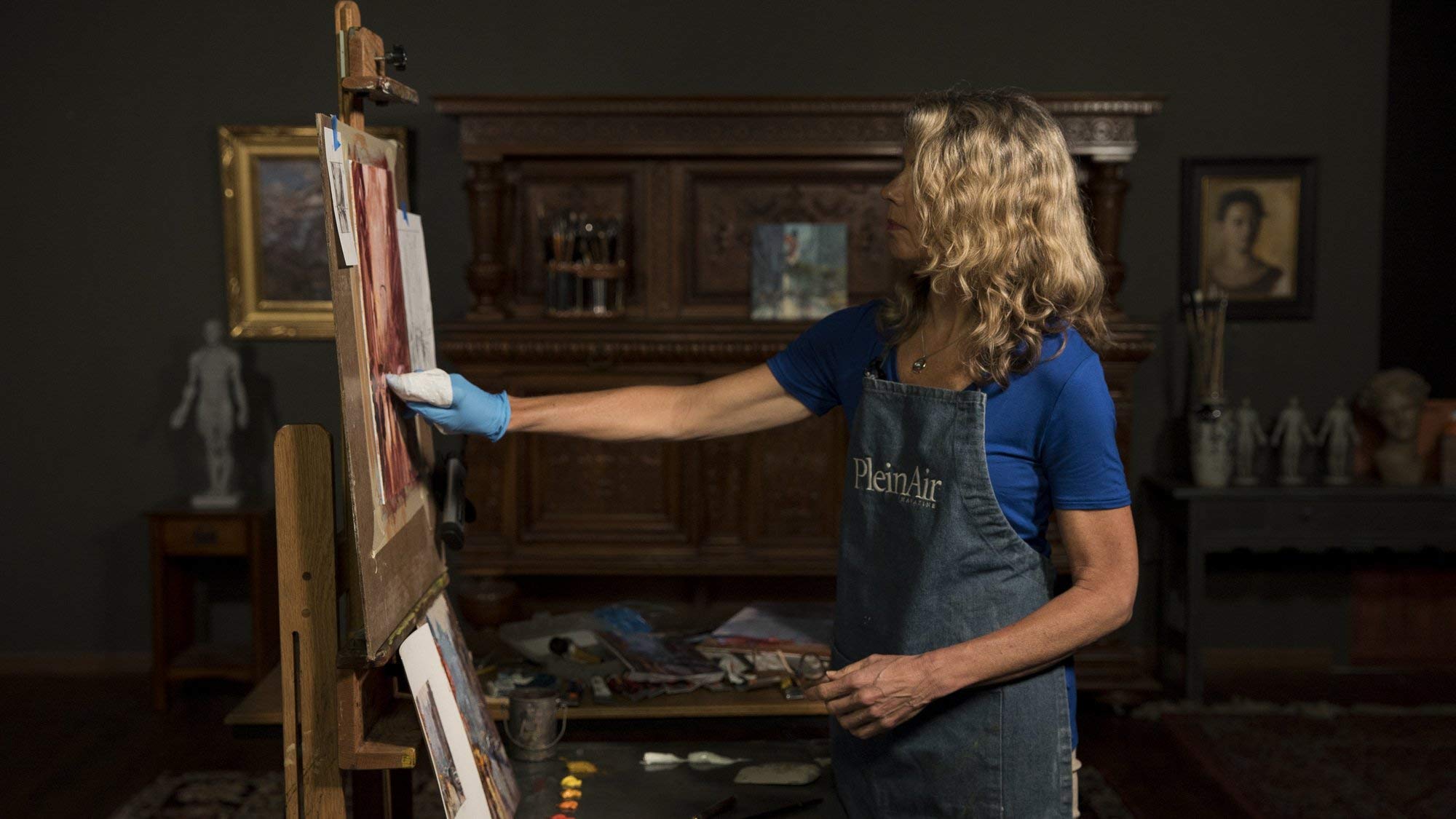 MICHELE BYRNE: PALETTE KNIFE CITYSCAPES Oil Painting Instructional DVD - 6-Hour Masterclass for Art Skills Improvement & Artist Development | Perfect for Beginners & Advanced Painters, Home Studio Learning & Art Education