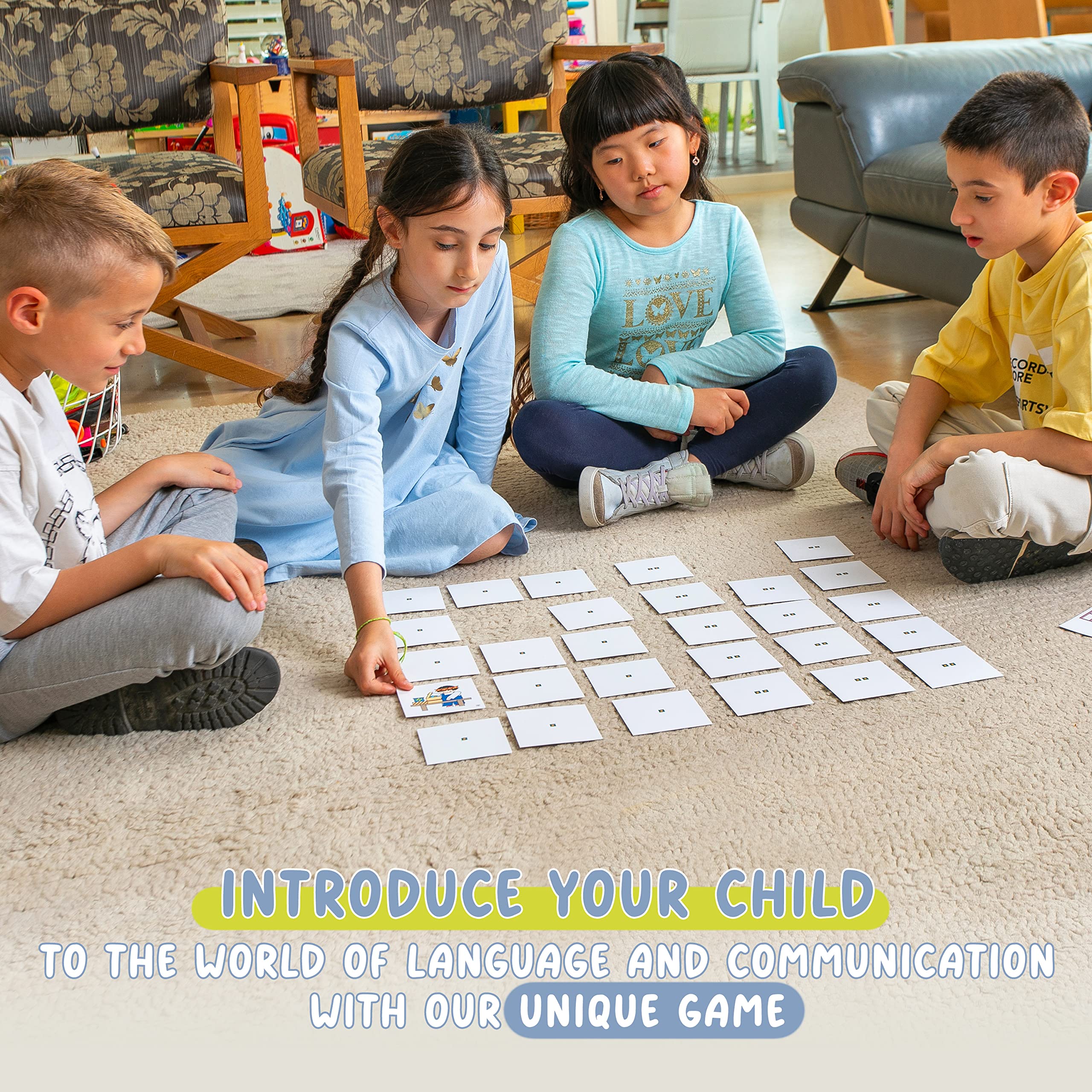 Milim Speech Therapy Toys for Toddlers Age 2+ | Autism Learning Tools with Flash Cards & Sentence Building Games | Speech Therapy Book & Activity Cards | Educational Game Kit (3-Piece Set) for Early Childhood Development & Special Needs Therapy