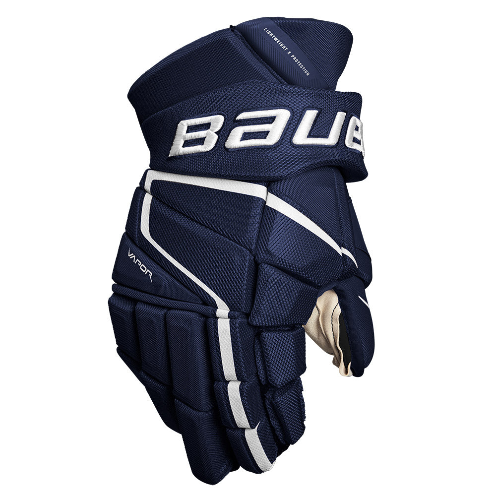 Bauer Vapor 3X Pro Senior Ice Hockey Gloves - Premium Protection for Hockey Players - Perfect for Games, Practices & Competitive Play