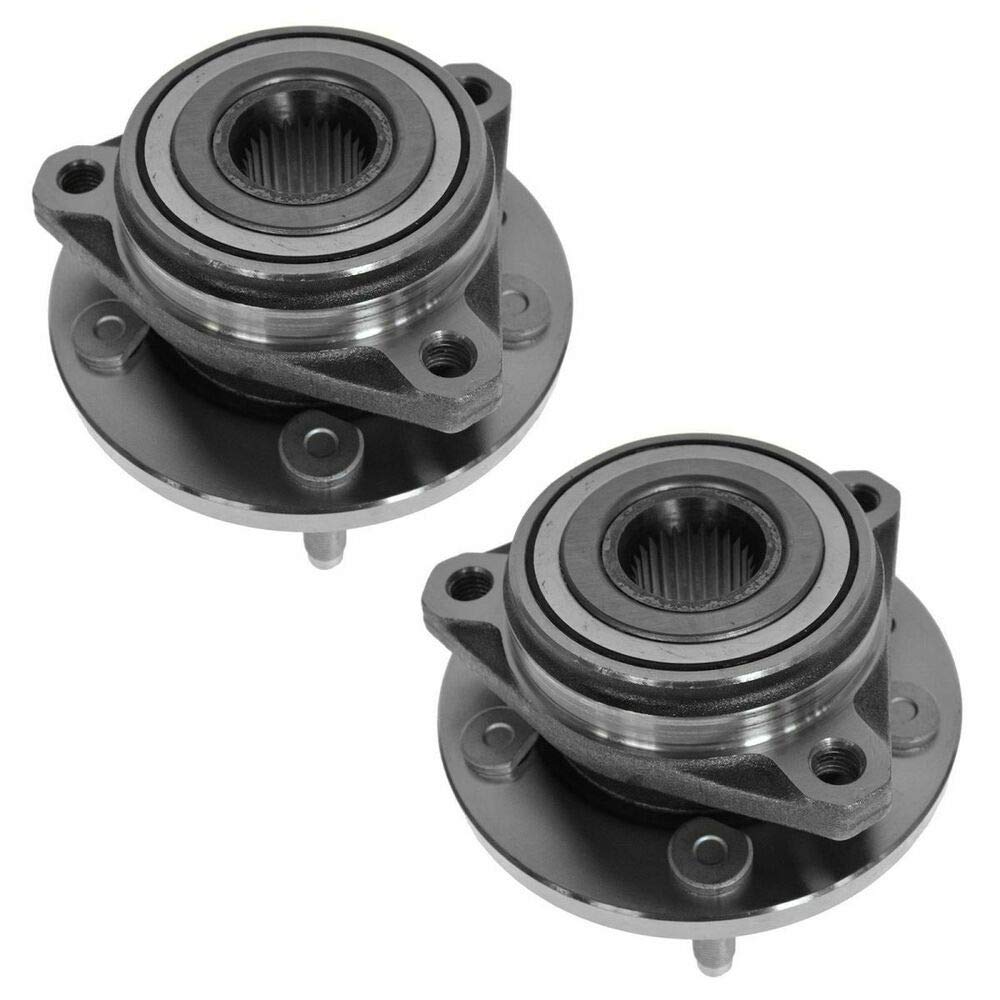TOTMOX Set of 2 Front Wheel Hub and Bearing Assembly - Compatible with 513156 | Durable Replacement for Smooth Ride | Perfect for Off-Roading, Daily Commuting & Truck Maintenance