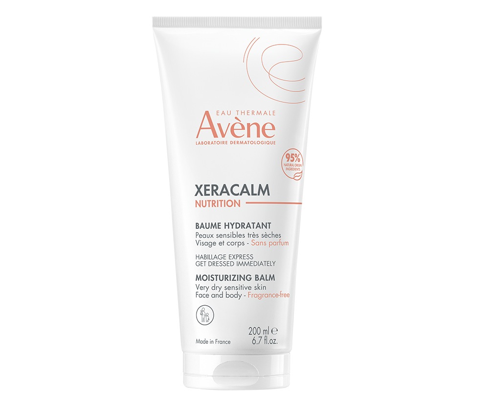 XeraCalm Soothing Nutrition Balm for Dry & Sensitive Skin - Hydrating Moisturizer for Face & Body - Perfect for Eczema & Dermatitis Relief
