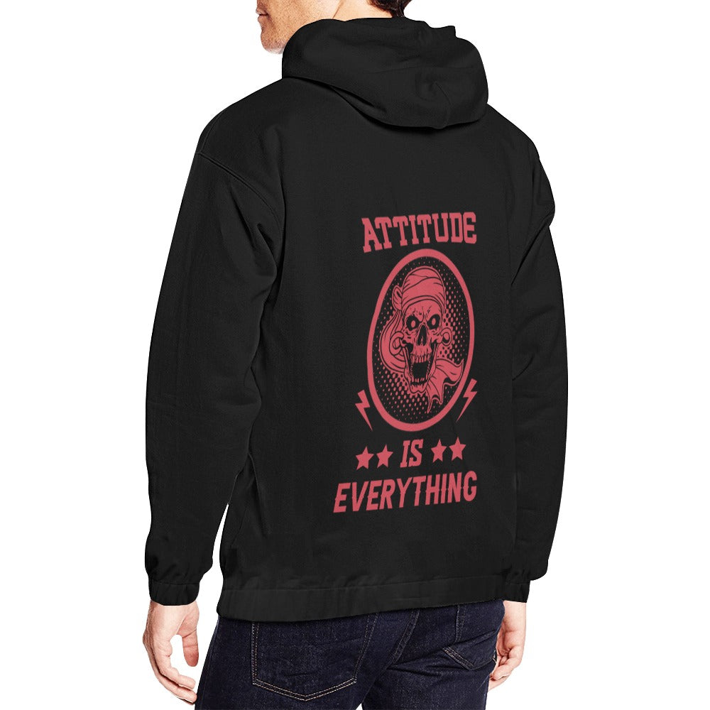 Attitude Is Everything Hoodie - Stylish & Comfortable Unisex Pullover Sweatshirt for Men & Women | Perfect for Casual Wear, Gym, Street Fashion & Everyday Outfits