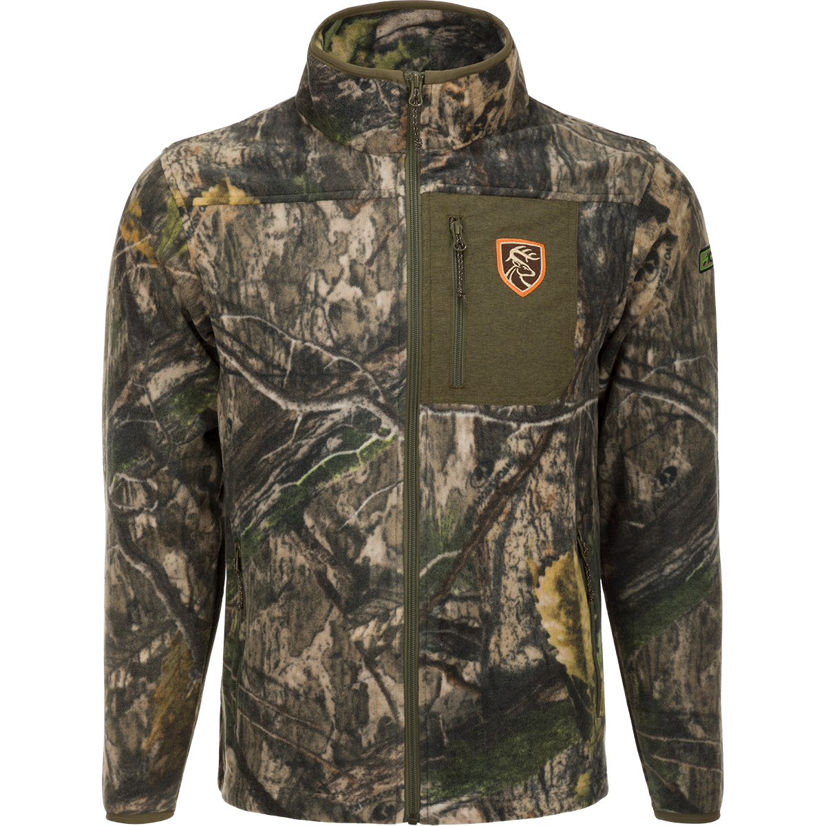 Storm Front Fleece Midweight Jacket - 4-Way Stretch, Full Zip, Lightweight & Breathable for Hiking, Camping & Outdoor Activities