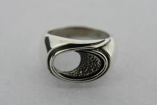 Sterling Silver Ojo Ring - Elegant Handmade Jewelry for Women, Perfect for Everyday Wear & Special Occasions