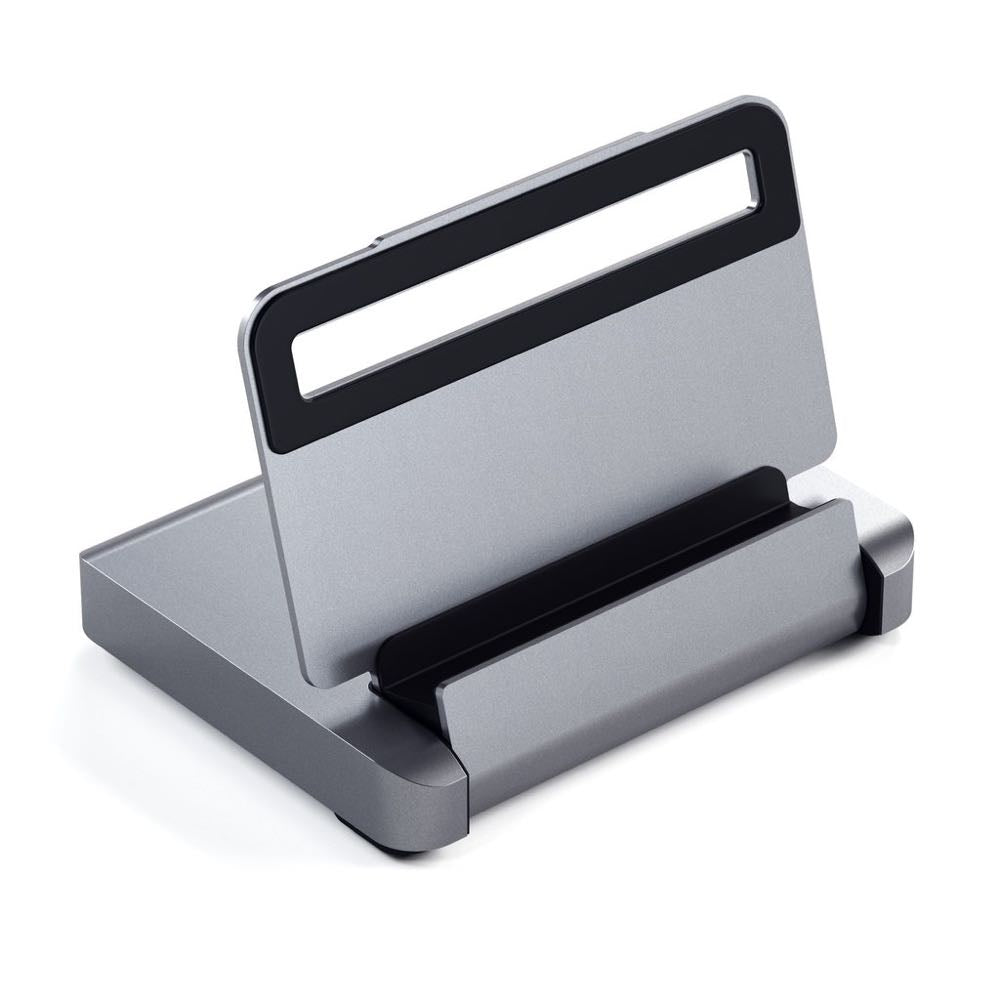Satechi Aluminum Stand Hub for iPad Pro & Tablets - Space Grey | USB-C Hub with Charging Port | Perfect for Home Office & Remote Work