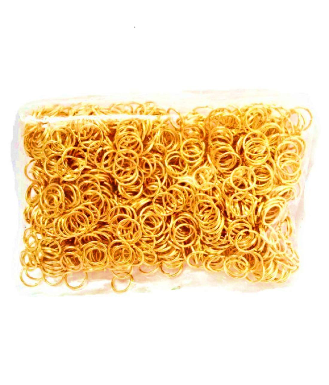 Teraiya's 500-Piece Golden Jewelry Making Kit - Necklace, Bracelet, Earrings Supplies with Jump Rings, Head Pins & Eye Pins | DIY Craft Jewelry for Women, Gift Making & Home Business | Perfect for Beading, Wire Wrapping & Jewelry Design