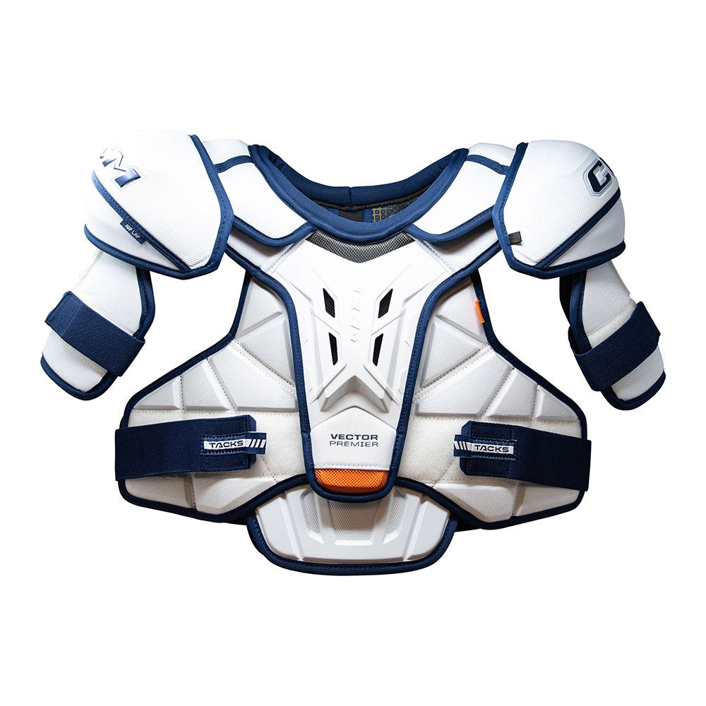 CCM Tacks Vector Premier 2024 Senior Ice Hockey Shoulder Pads - Protective Gear for Hockey Players - Perfect for Games & Practice