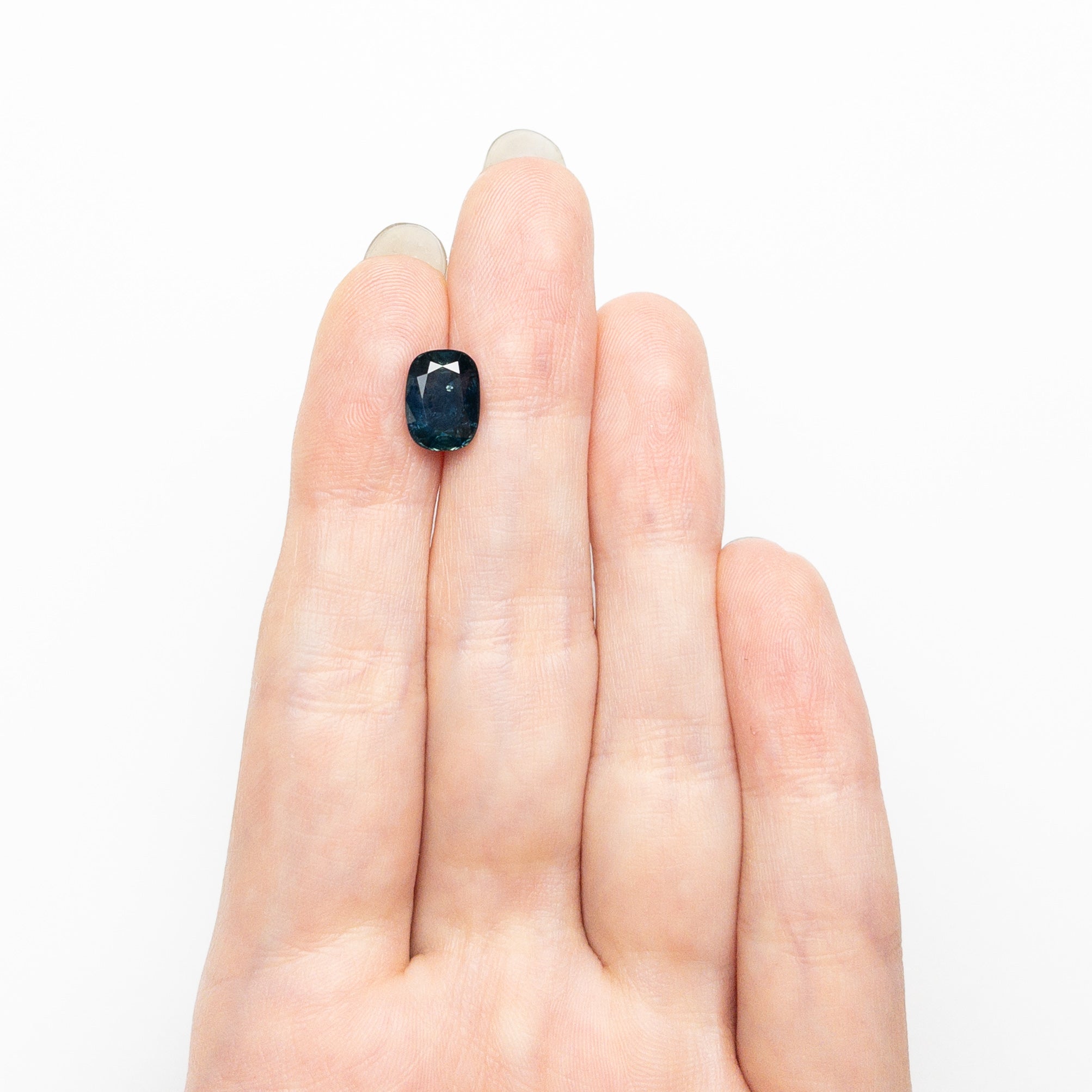 3.07ct Cushion Cut Blue Sapphire Gemstone - 9.15x6.76x5.04mm Natural Brilliant Sapphire for Engagement Rings & Jewelry Making (Item#24181-06) - Perfect for Bridal Jewelry, Anniversary Gifts & Fine Jewelry Collections
