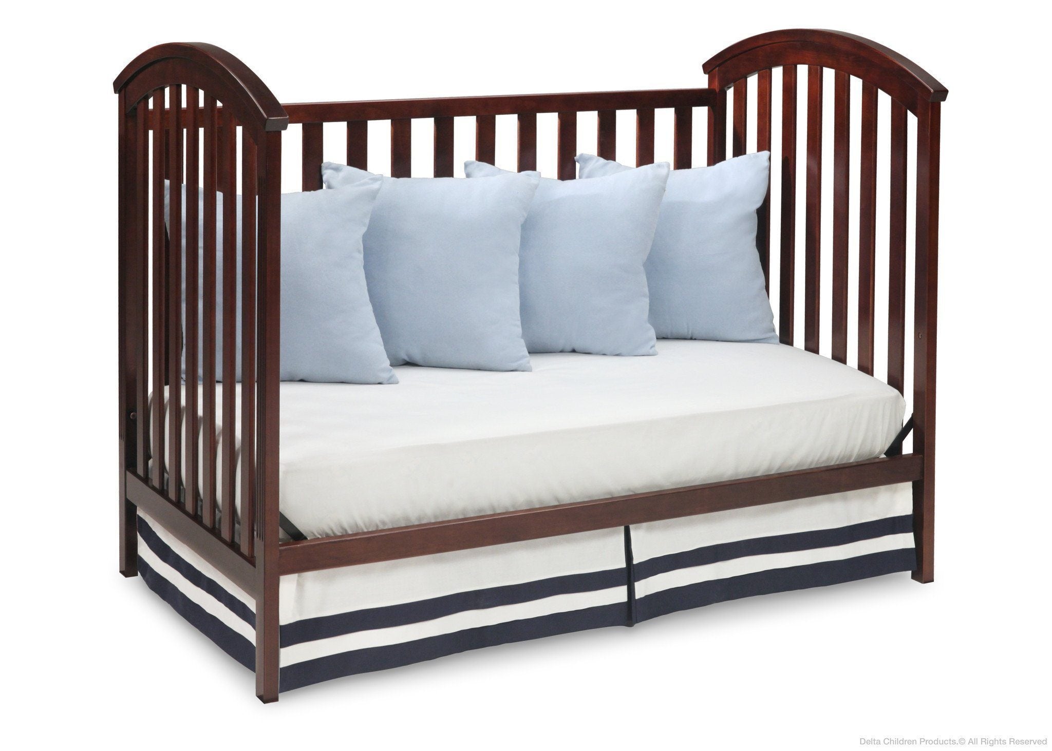 Arbour 3-in-1 Convertible Baby Crib - Toddler Bed & Daybed - Nursery Furniture for Boys & Girls - Perfect for Small Spaces & Growing Families