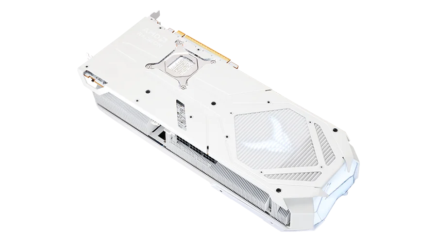PowerColor Radeon RX 9070 XT Red Devil Spectral White 16GB GDDR6 Gaming Graphics Card - High Performance GPU for 4K Gaming, VR & Content Creation