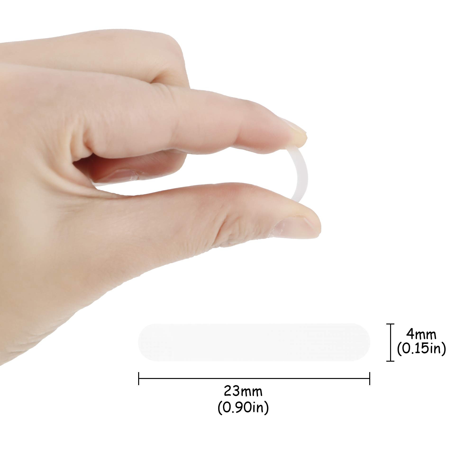 Uspeedy 50pcs Ingrown Toenail Corrector Strips - Straightening Clips for Curved & Thick Toenails | Pain Relief for Ingrown Toenails & Paronychia | Pedicure Tool for Home & Professional Use | Perfect for Athletes, Runners & Daily Foot Care