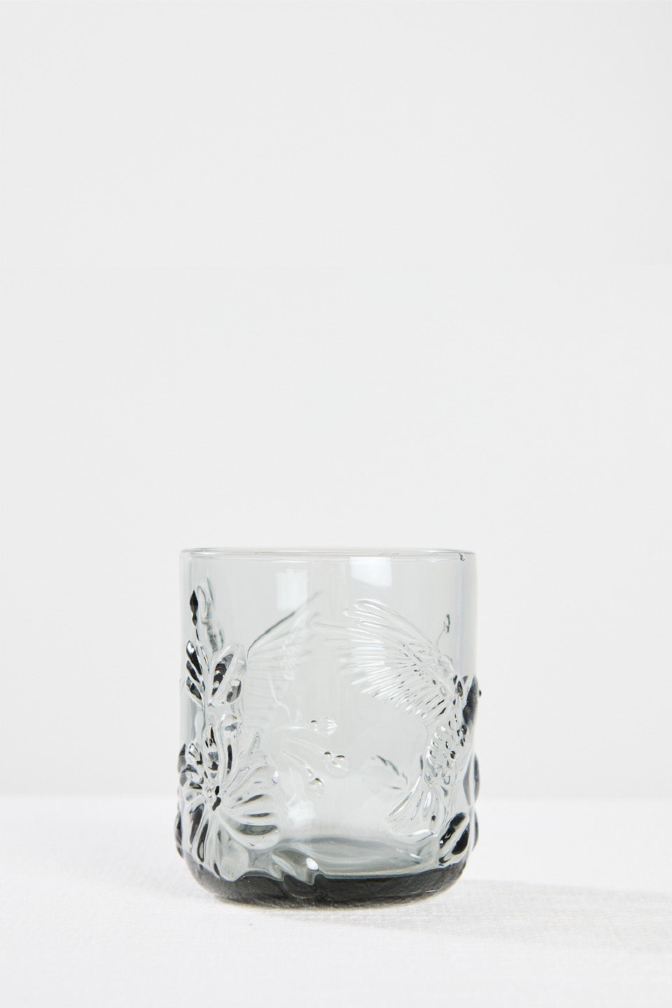 Dusk Grey Rainforest Glass - Elegant Handmade Glassware for Home Decor, Dining & Gifting | Perfect for Wine, Cocktails & Table Setting