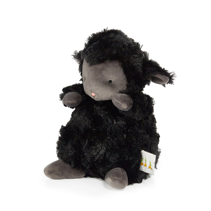 Wee Kiddo the Lamb Plush Toy - Soft Black Stuffed Animal for Kids | Perfect for Nursery Decor, Baby Shower Gifts & Cuddling