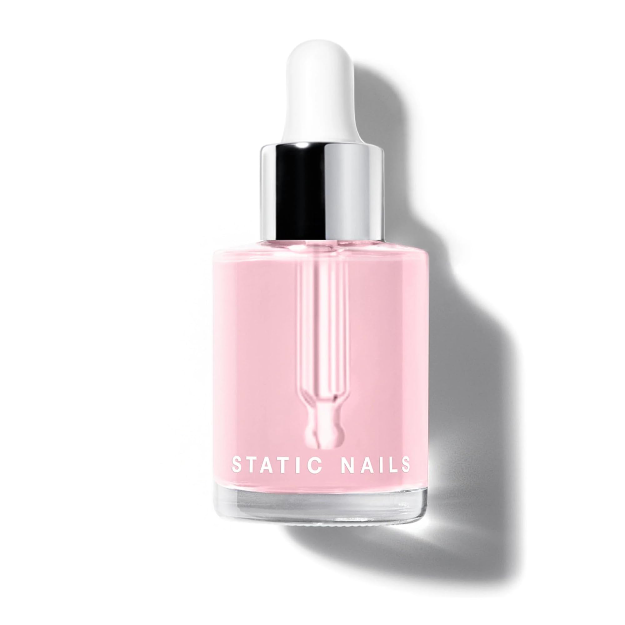 Static Nails Mean Girls x Rapid Repair Nail And Cuticle Oil - Reusable Pop-On Manicure Kit | Seamless Natural Looking Press On Fake Nails with Cuticle Care | Perfect for Parties, Weddings & Everyday Glam