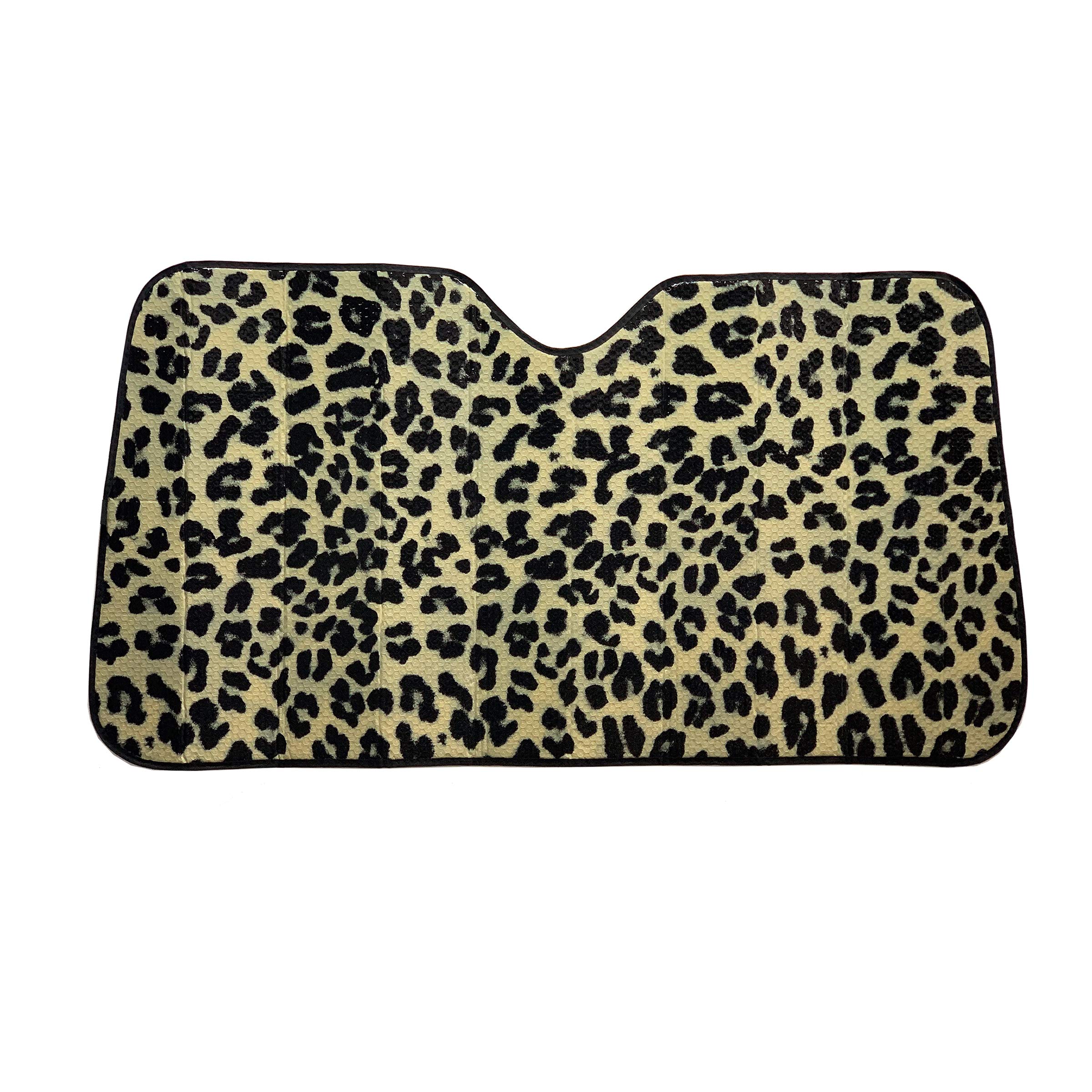 CPR New Leopard Print Car Windshield Sun Shade - 57