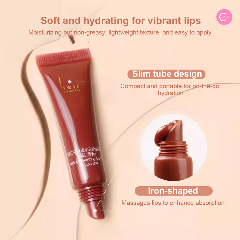Heir Hydrating Glossy Lip Gel - Long Lasting Moisturizing Lip Gloss with Vitamin E | Perfect for Daily Wear, Date Night & Special Occasions