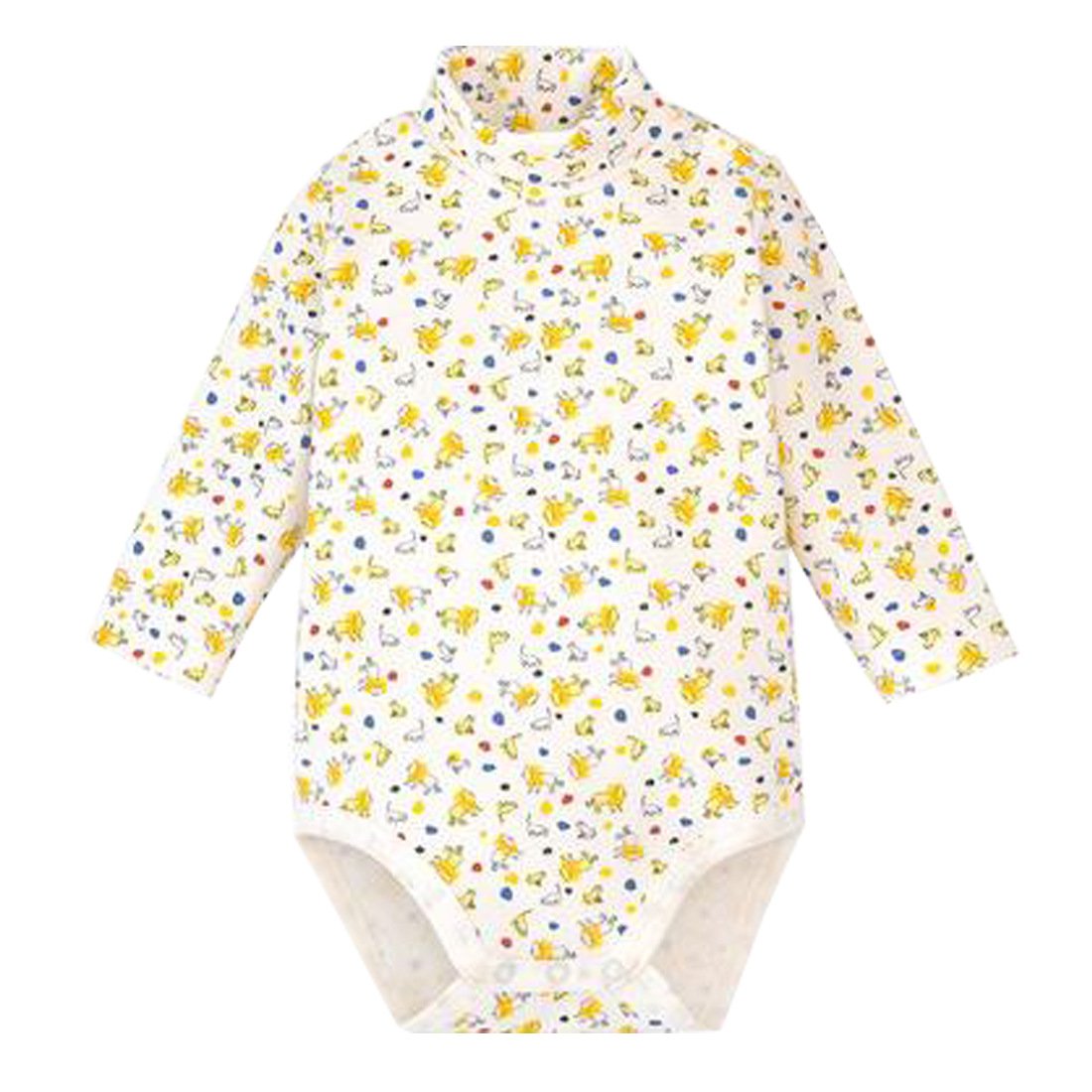 Thermal Long Sleeve Baby Bodysuit for Boys & Girls - Turtle Neck Onesies for Fall & Winter | Warm Infant Outfit for Playtime, Daycare & Cold Weather Adventures