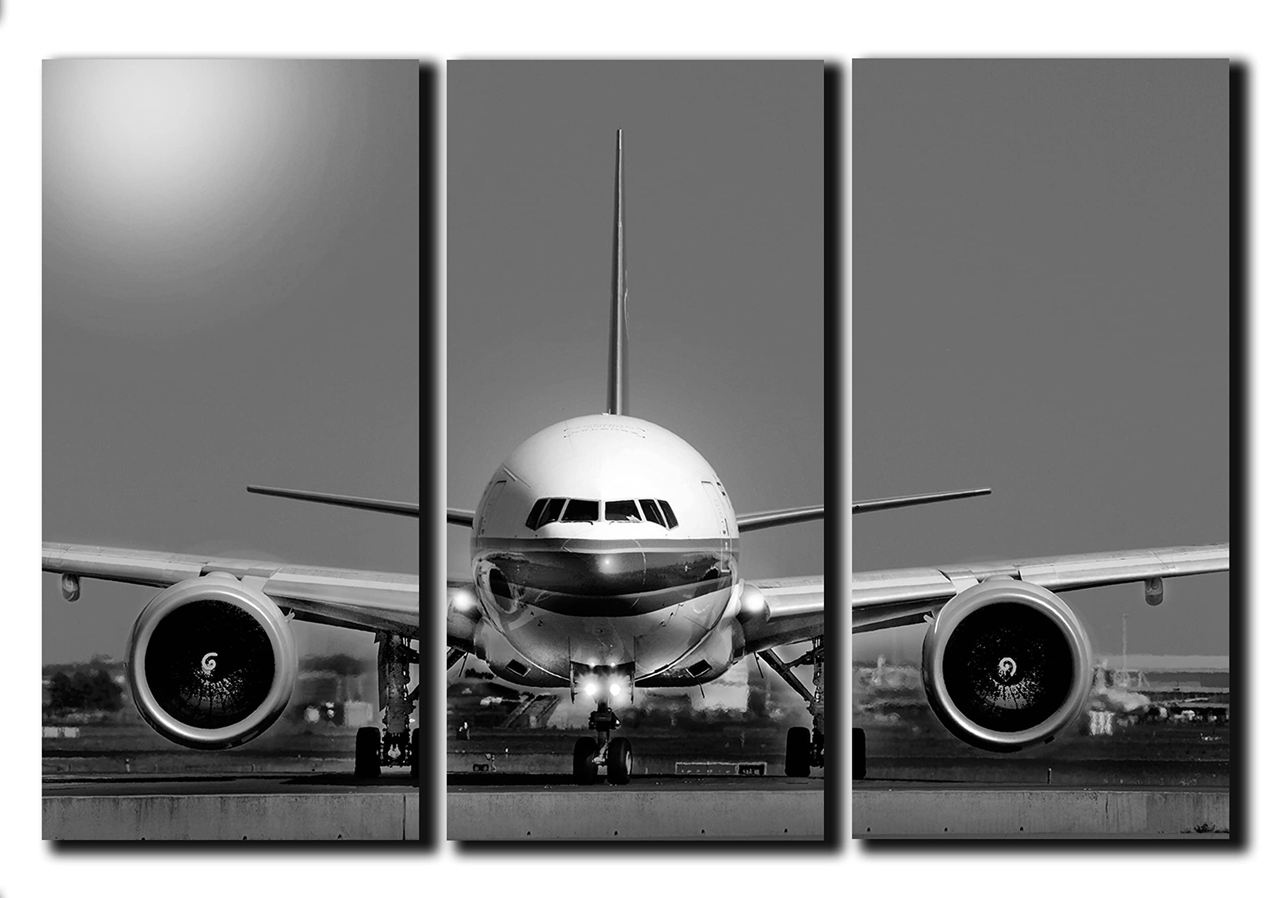Vintage Car Wall Art Set - 3 Piece Canvas Painting Poster Print - Classic Vehicle Decor for Living Room, Bedroom & Office - 22x33 Inch Wall Decor - Perfect for Car Lovers & Man Cave