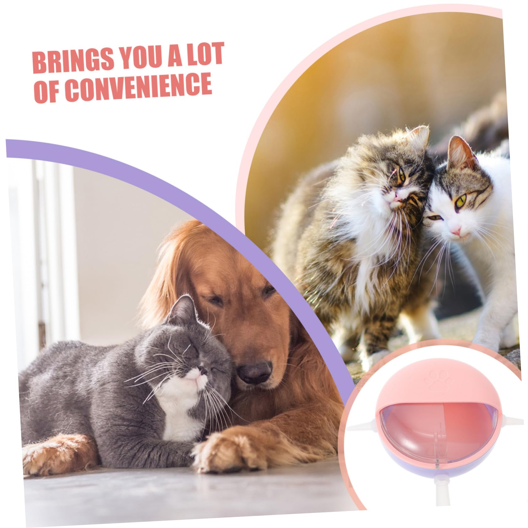Balacoo Silicone Pacifier Puppy Feeder - Soft Kitten & Dog Nipple Milk Bowl for Small Animals - Bubble Pup Cat Pacifier for Nursing Dogs, Cats, Puppies & Kittens - Perfect for Newborn Pet Care & Weaning Transition