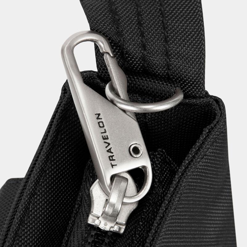 Travelon Anti Theft Classic Mini Shoulder Bag - Secure Crossbody Purse for Women | RFID Blocking & Slash Resistant | Perfect for Travel, Commuting & Daily Use