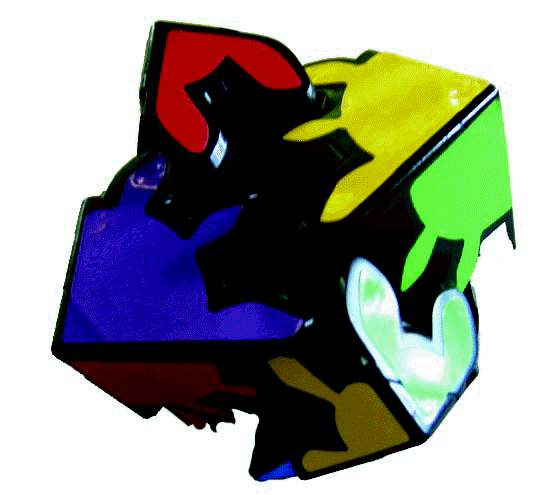 2x2 Gears Cube (A3) - Smooth Turning Puzzle for Kids & Adults - Perfect for Stress Relief, Brain Training & Fun at Home or Office