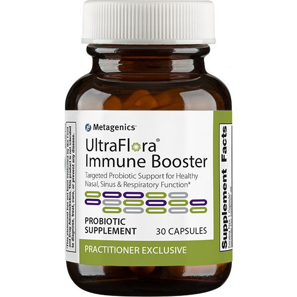 UltraFlora® Immune Booster Supplement - Natural Probiotics for Gut Health & Immune Support - Daily Wellness for Adults & Kids - Perfect for Cold Season, Travel & Immune System Defense