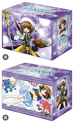 Bushiroad Magical Girl Lyrical Nanoha The Movie Trading Card Deck Box Case Holder - V218 Collectible Card Storage for Anime Fans | Perfect for TCG Games, Card Collection Display & Convention Showcases