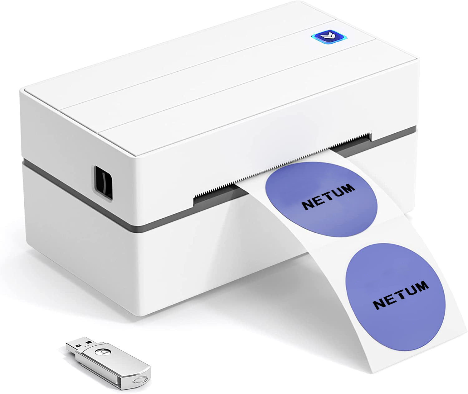 NT LP110F 4x6 Thermal Label Printer - High-Speed USB Shipping Label Printer for Ecommerce, Amazon FBA, eBay & Shopify - Perfect for Warehouse, Logistics & Small Business Shipping Needs