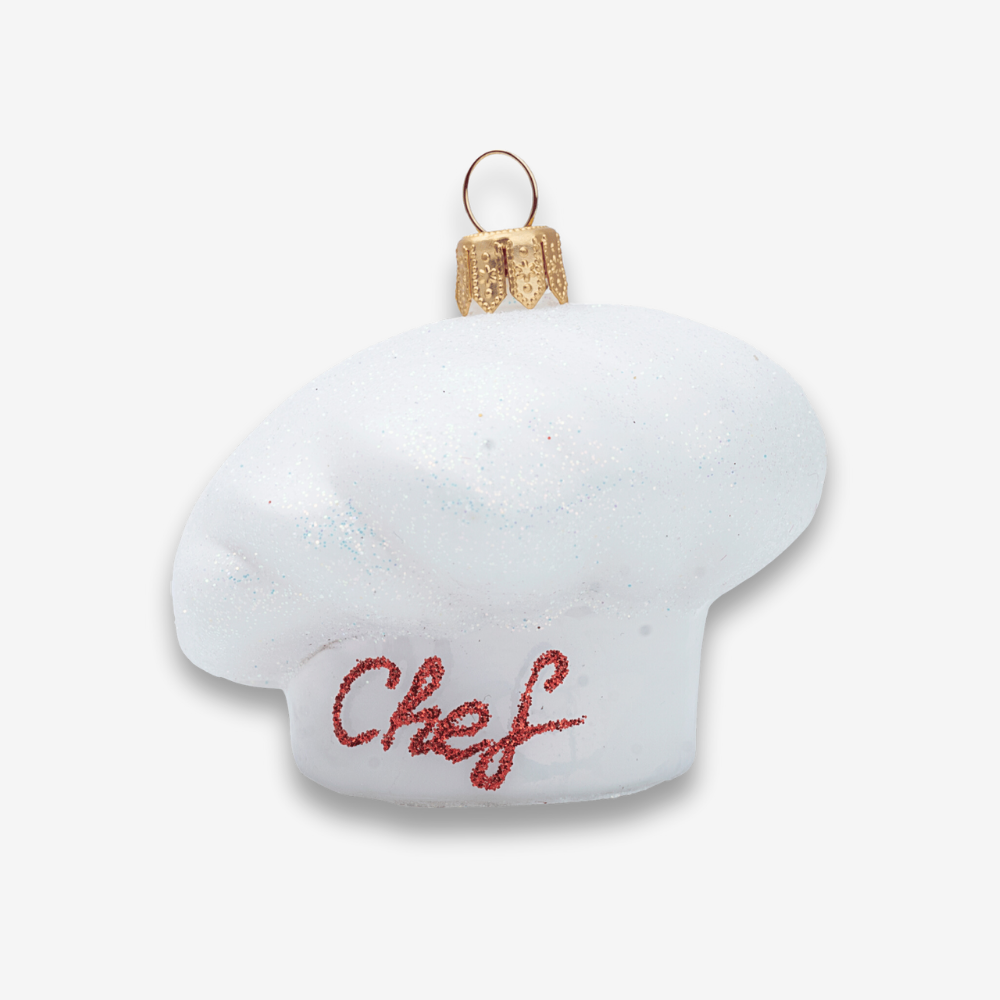 Professional Chef Hat Ornament - Premium Kitchen Decor for Chefs & Cooking Enthusiasts | Perfect for Restaurants, Culinary Gifts & Home Kitchen Decor