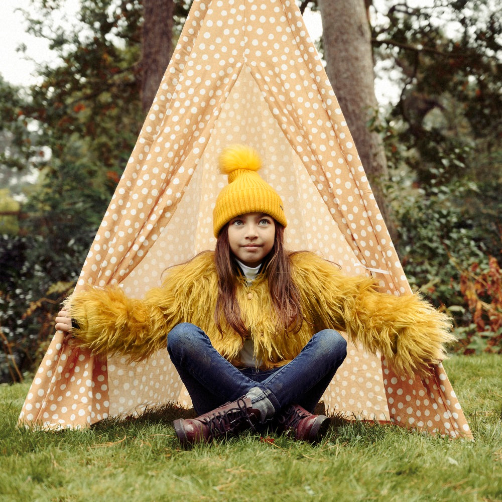 Barts Kenzie Beanie - Soft Winter Knit Hat for Men & Women, Warm Fleece Lined Beanie in Yellow - Perfect for Skiing, Snowboarding & Outdoor Activities