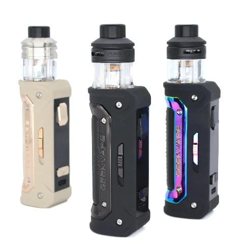 GeekVape E100 Aegis Eteno Starter Kit - Waterproof Vape Mod with 100W Power & 2ml Tank | Perfect for Travel, Outdoor Adventures & Cloud Chasing
