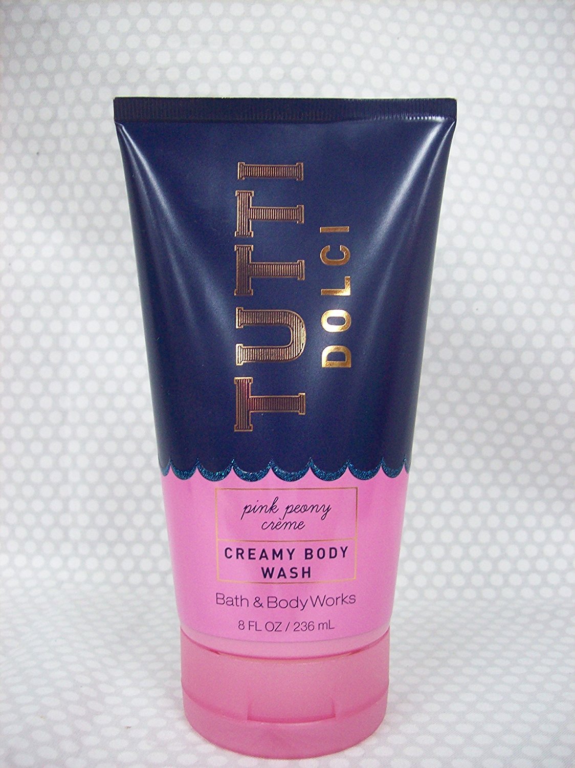 Bath and Body Works Creamy Body Wash 8 oz - Pink Peony Creme | Moisturizing & Luxurious Shower Gel for Soft Skin | Perfect for Daily Use & Gift Sets