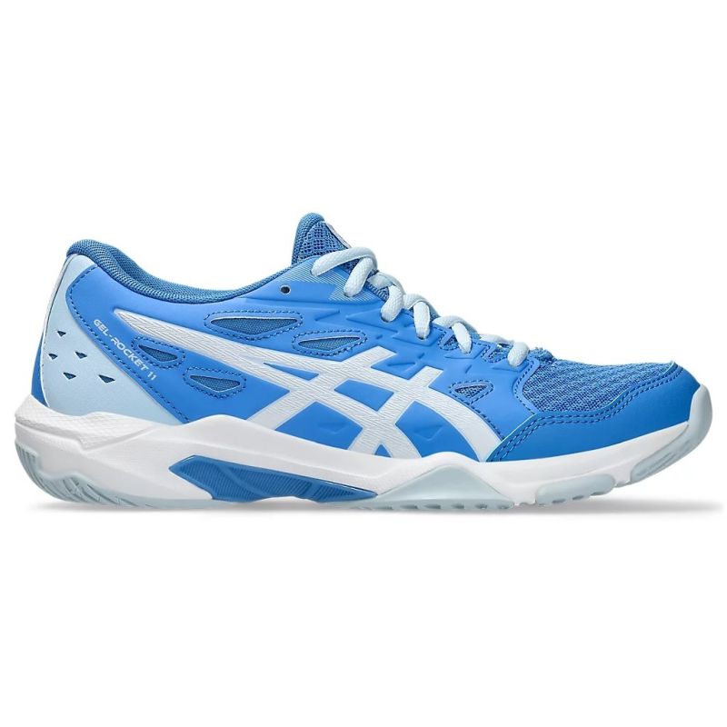 ASICS GEL Rocket 11 Women's Volleyball Shoes - Indoor Court Sneakers for Badminton, Squash & Tennis - Lightweight Cushioned Sports Shoes for Women