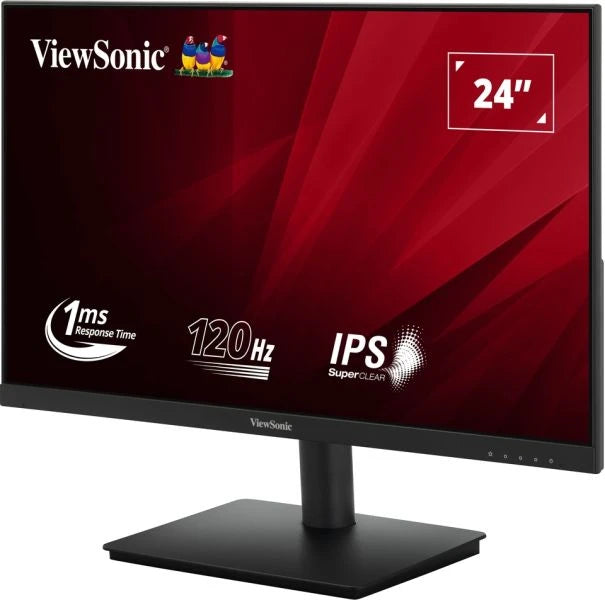Viewsonic VA240A-H 24 Inch Full HD 1080P 120Hz IPS Gaming Monitor - Perfect for Gaming, Streaming & Office Work