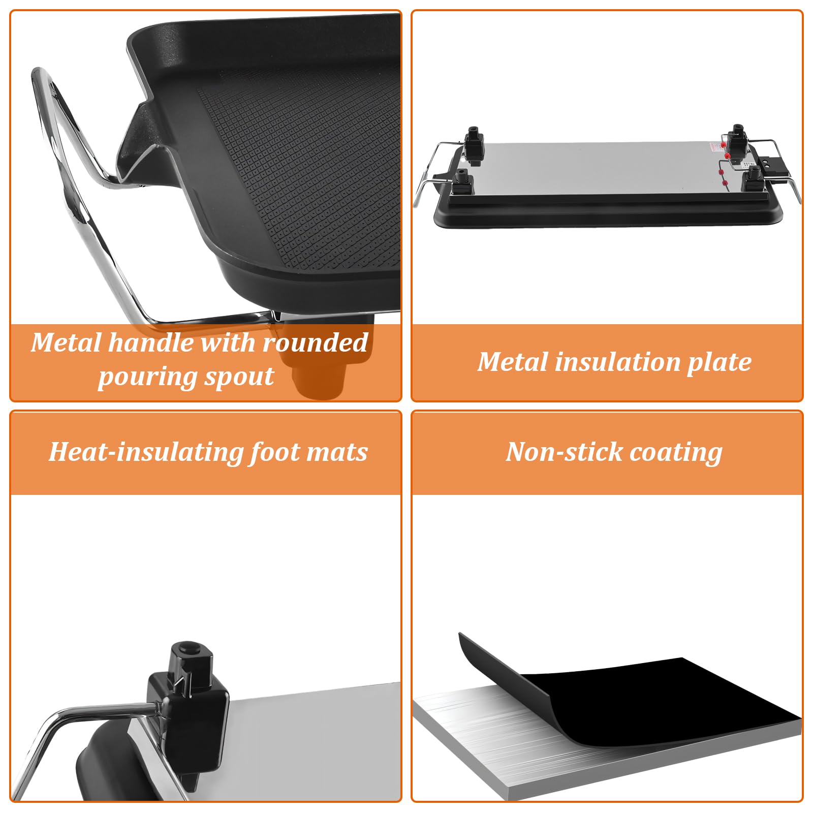 Electric Griddle Teppanyaki Grill - 20