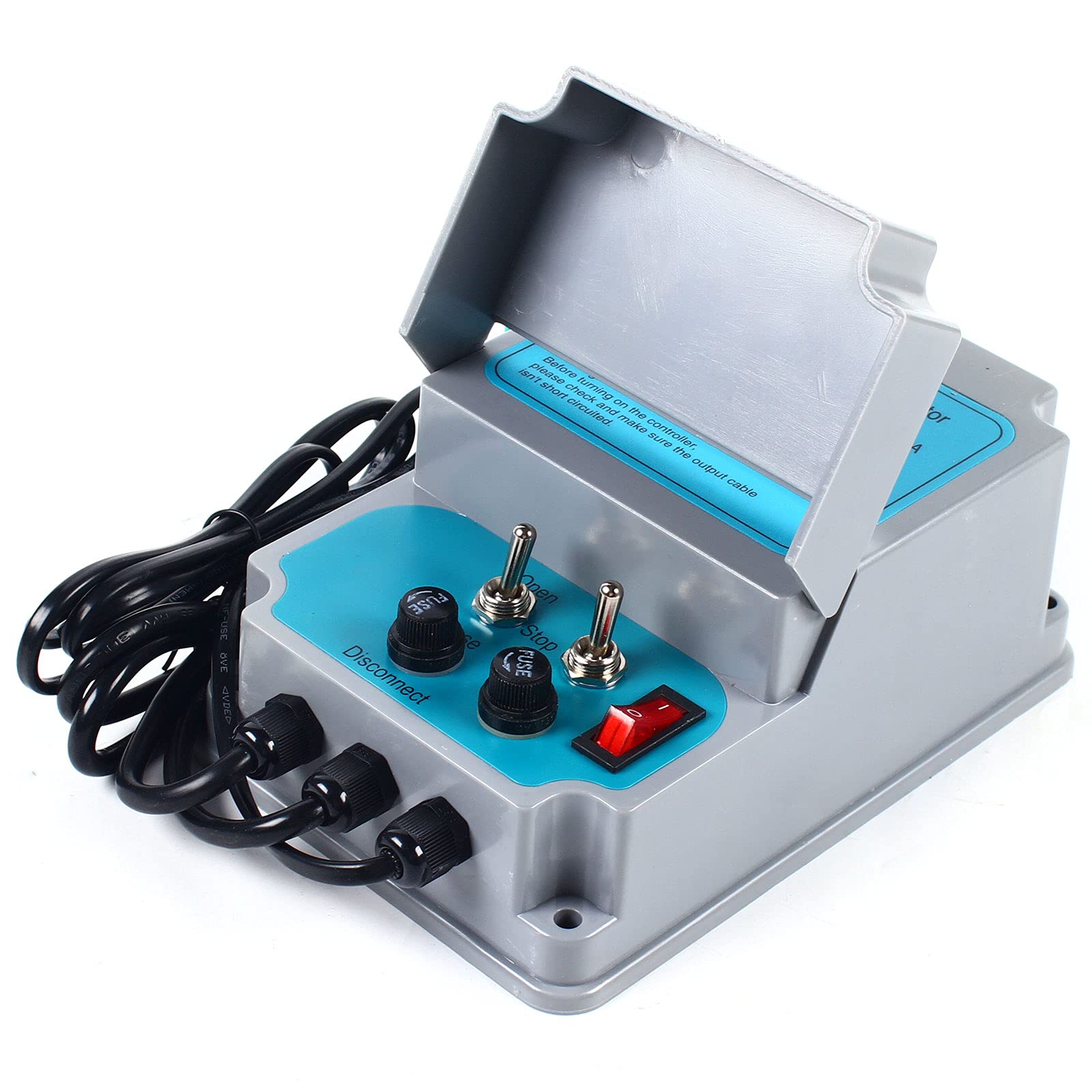 Greenhouse Roll Up Motor Controller with Transformer - AC110V to DC24V Conversion for Greenhouse Ventilation System - Perfect for Automatic Greenhouse Windows & Roof Ventilation
