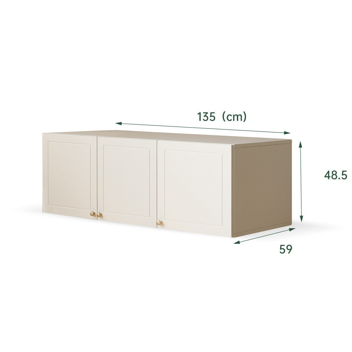 French Cream Pine Solid Wood Wardrobe - Elegant Bedroom Storage for Clothes & Accessories | Perfect for Master Bedroom, Guest Room & Walk-In Closets