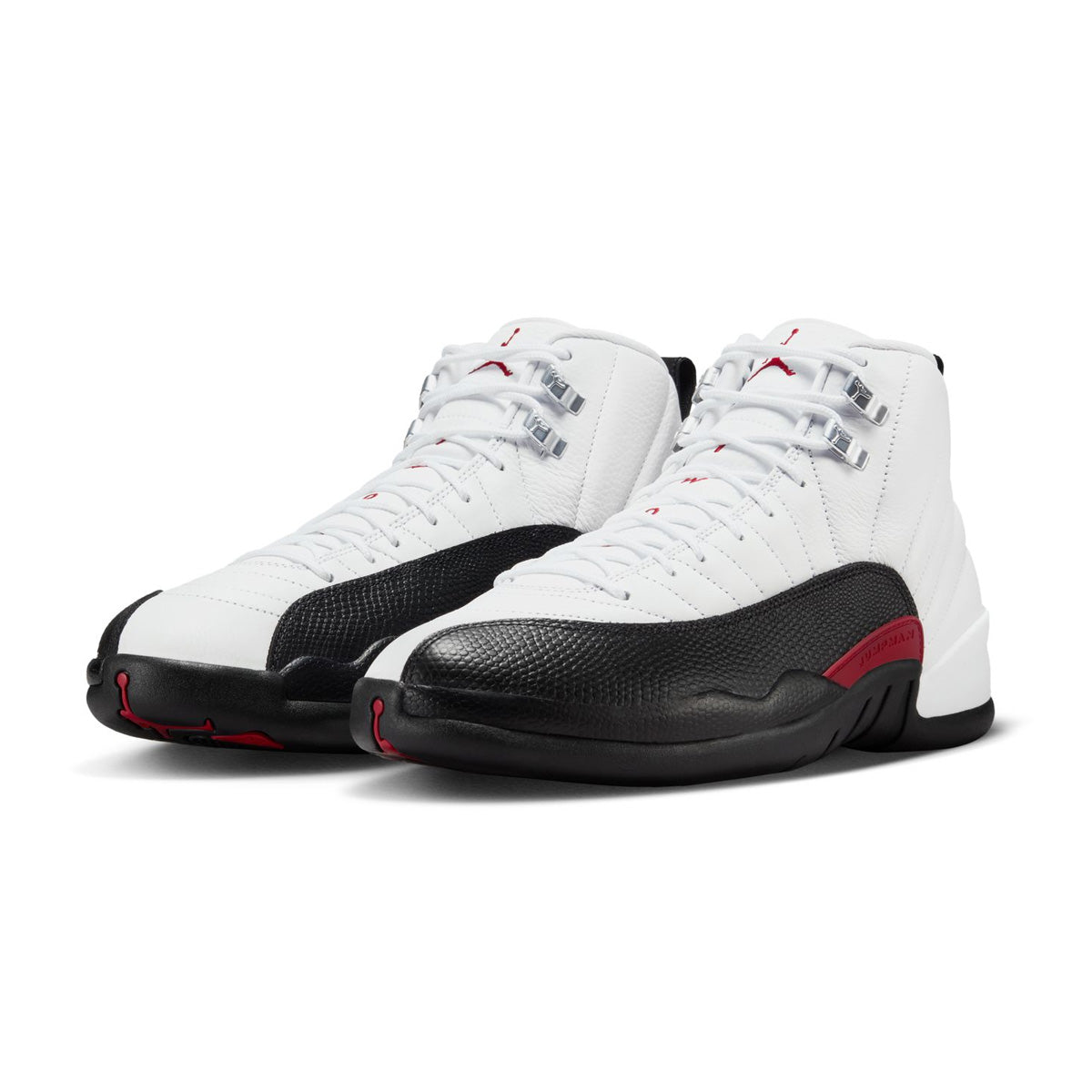 Air Jordan 12 Retro 'Red Taxi' Men's Basketball Shoes - Classic Sneakers for Streetwear & Sports Performance | Perfect for Basketball, Casual Wear & Sneaker Collectors
