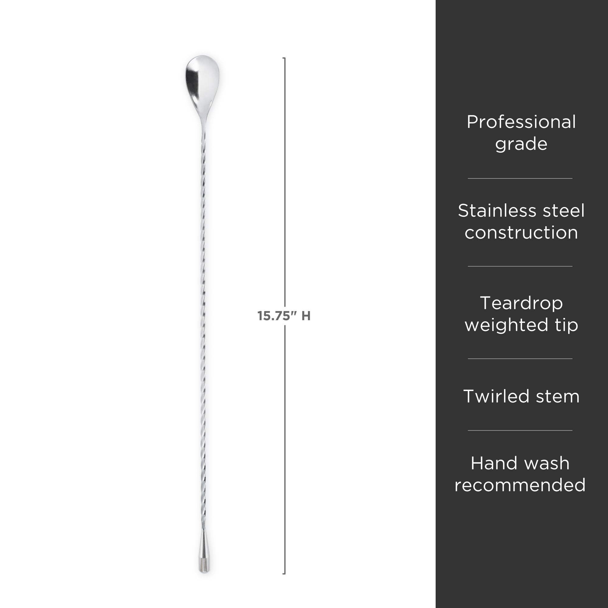 Premium Harrison Cocktail Set - 12-Piece Stainless Steel Bar Tools Kit for Mixing, Shaking & Serving - Perfect for Home Bars, Parties & Professional Bartenders