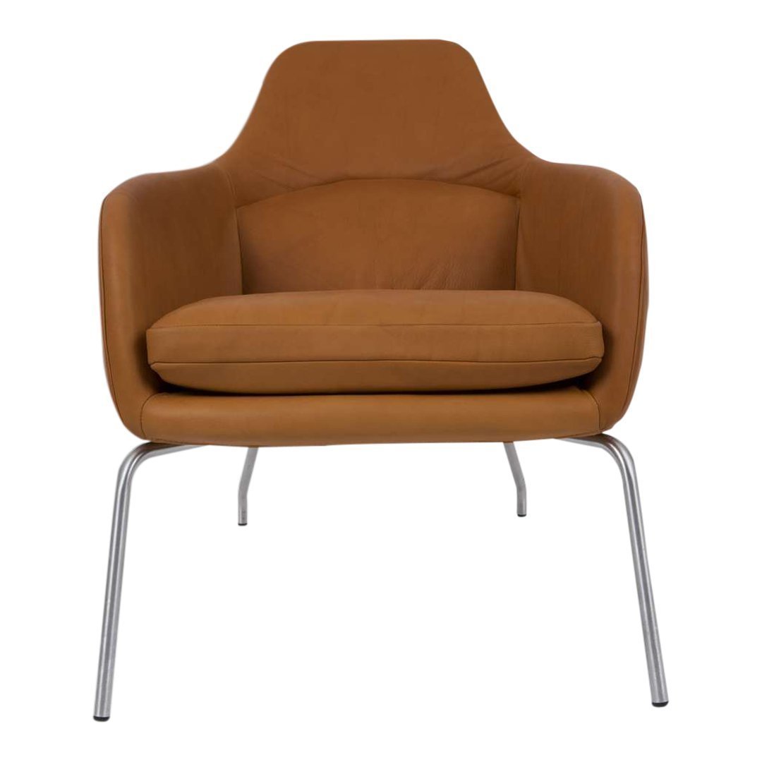 Asento Lounge Chair - Modern Comfortable Accent Chair for Living Room, Bedroom & Office - Perfect for Relaxing, Reading & Lounging