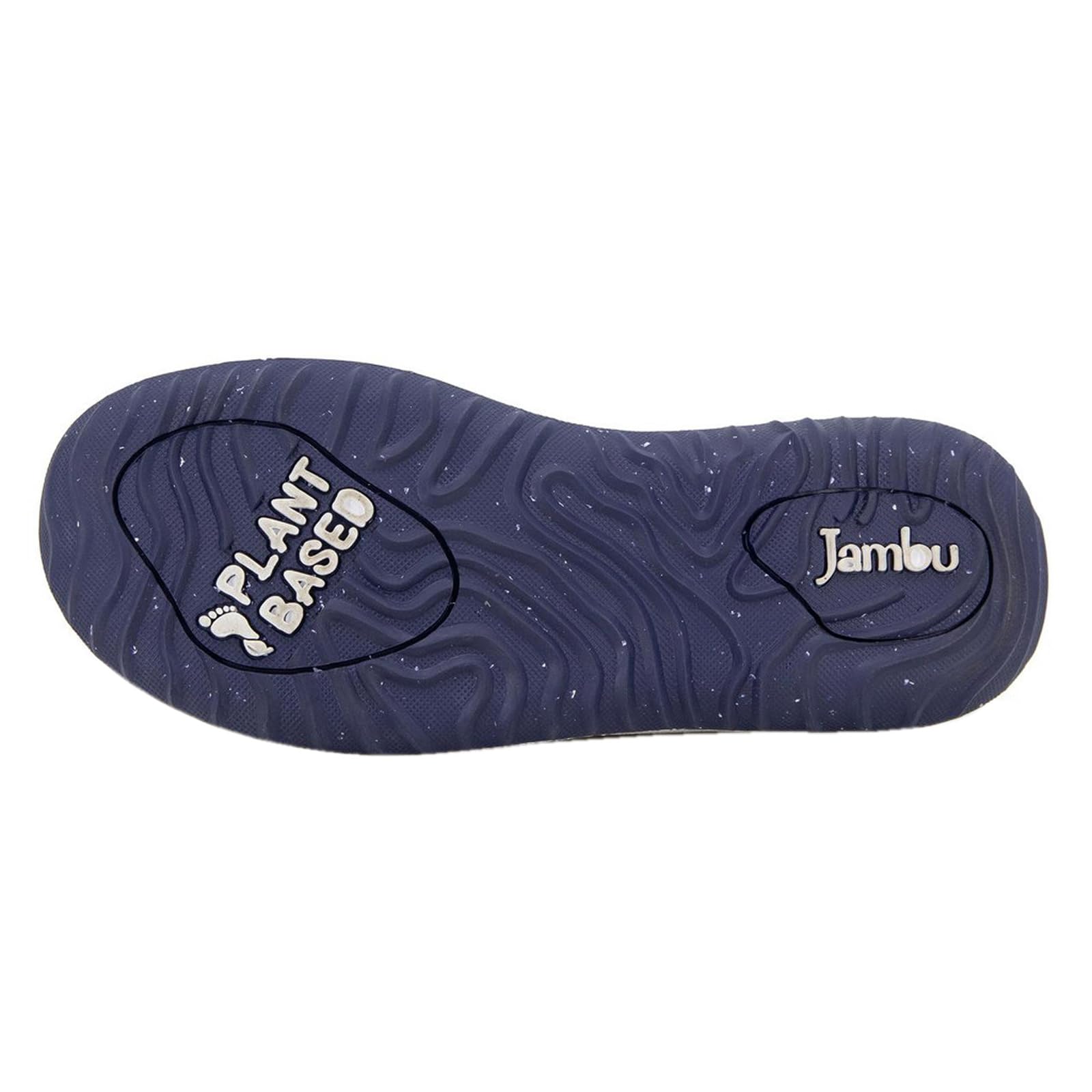 Jambu Women's Sunny Plant-Based Dark Denim Sneakers Size 10 - Comfortable Vegan Shoes for Walking, Hiking & Everyday Wear