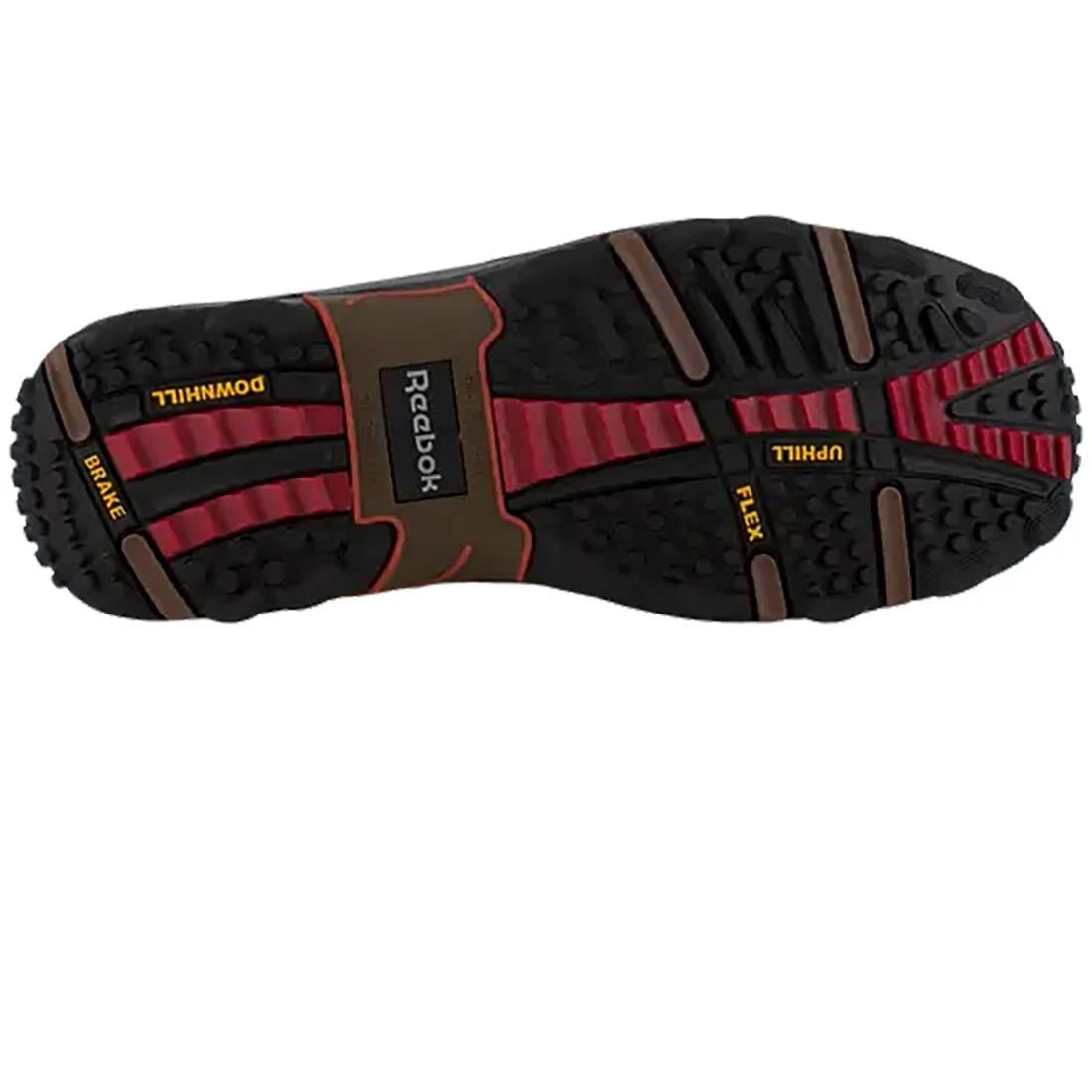 Tiahawk Composite Toe Work Boots for Men - Brown Safety Shoes with Slip Resistant & Electrical Hazard Protection - Ideal for Construction, Warehouse & Outdoor Work