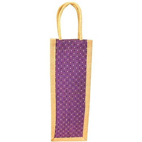 Eco-Friendly Jute Water Bottle Holder - Reusable Insulated Carrier Bag for Men, Women & Kids - Perfect for Travel, Hiking, Gym & Outdoor Activities