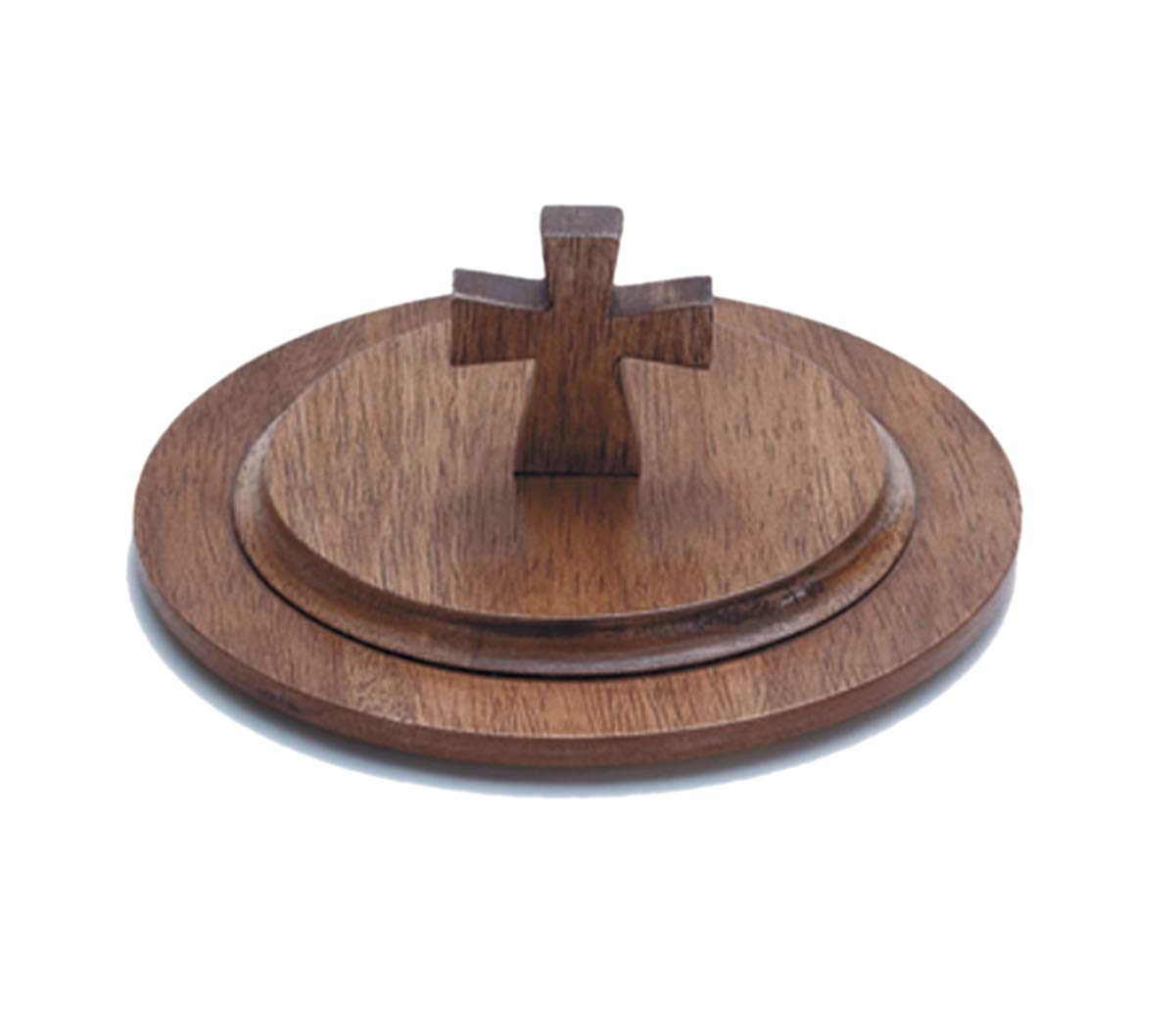 Handcrafted Maple Wood Stacking Bread Plate with Lid - Natural Wood Finish for Artisan Bread, Cheese & Charcuterie Boards - Perfect for Kitchen Storage & Rustic Dining Table Decor