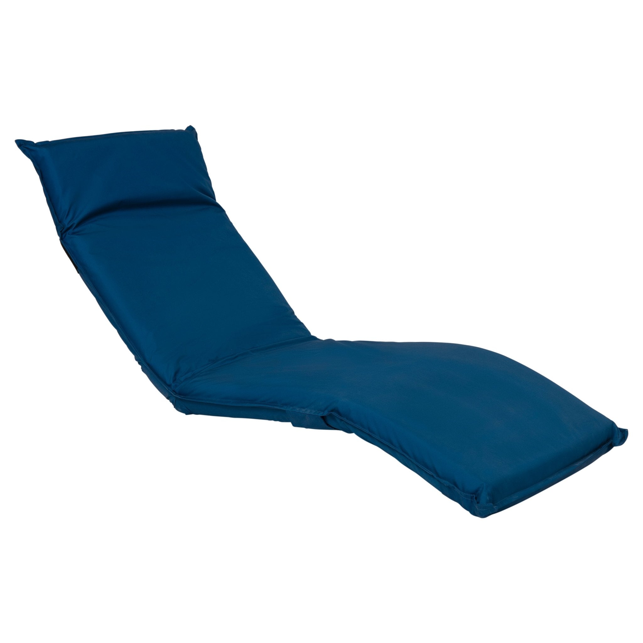 SUNNYLIFE The Lounger Nouveau INDIGO - Premium Inflatable Pool Lounge Chair for Adults, Comfortable Floating Raft for Swimming Pools, Lakes & Beach Relaxation