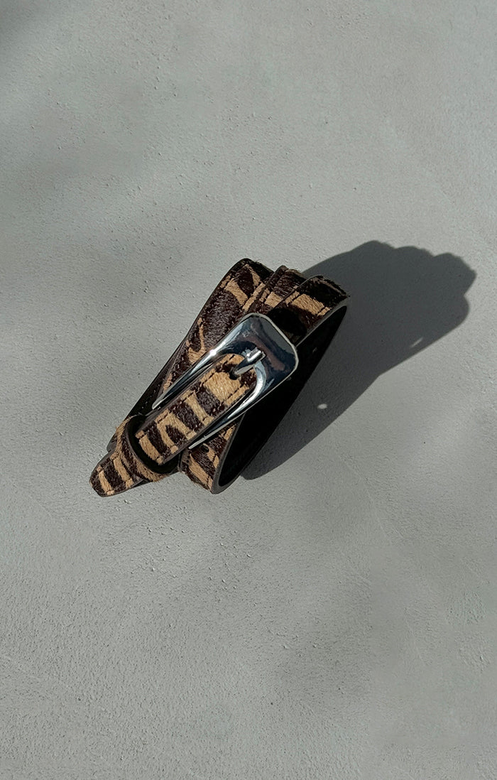 Premium Sonny Zebra Print Belt for Men & Women - Stylish Animal Pattern Fashion Accessory for Casual & Formal Outfits - Perfect for Office, Parties & Everyday Wear