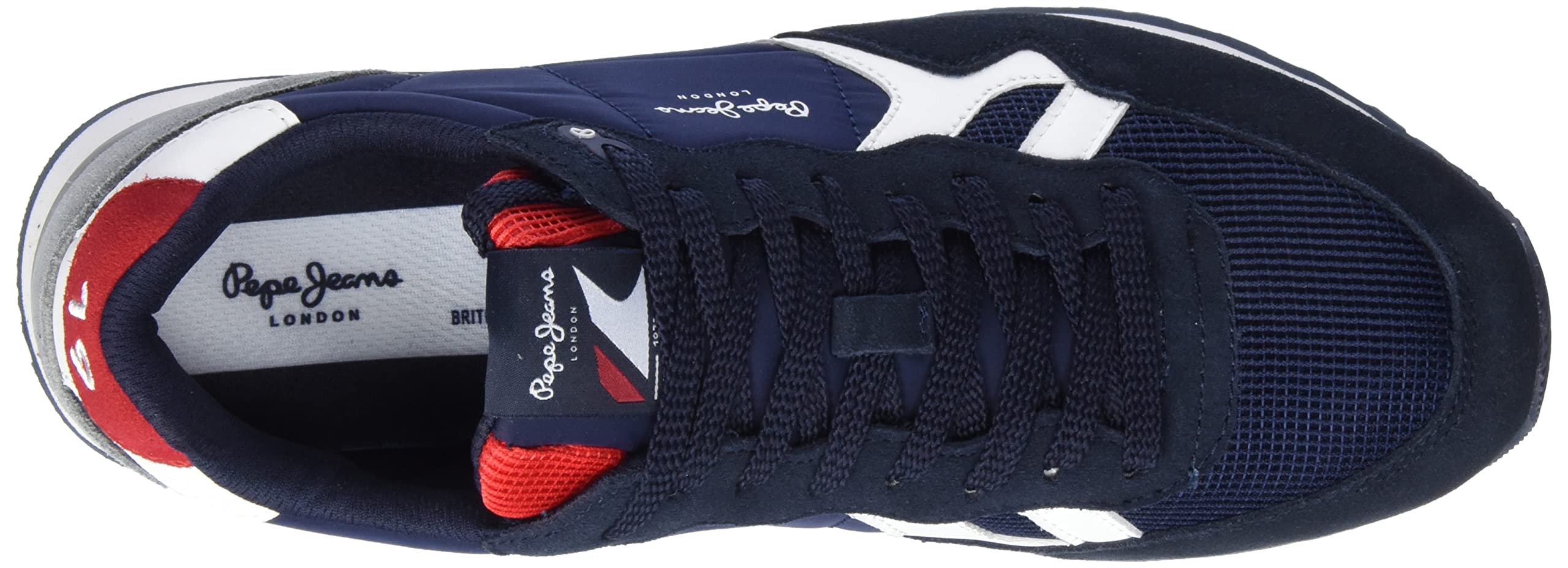 Pepe Jeans Men's Casual Sneakers - Lightweight Comfortable Walking Shoes for Men | Perfect for Daily Wear, Gym, and Outdoor Activities